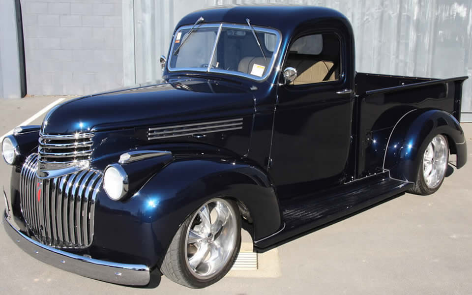 1946 chevy truck on sale running boards